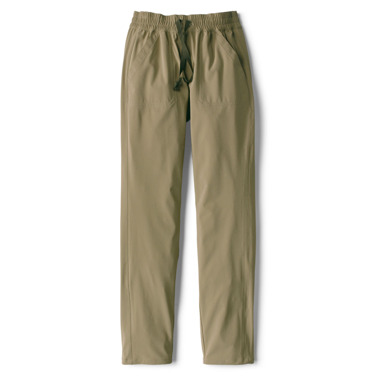 All-Around Relaxed Fit Straight-Leg Ankle Pants - SAFARI GREEN image number 0