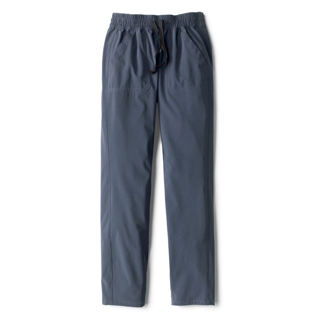 All-Around Relaxed Fit Straight-Leg Ankle Pants - CARBON image number 0