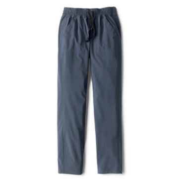 All-Around Relaxed Fit Straight-Leg Ankle Pants - CARBON
