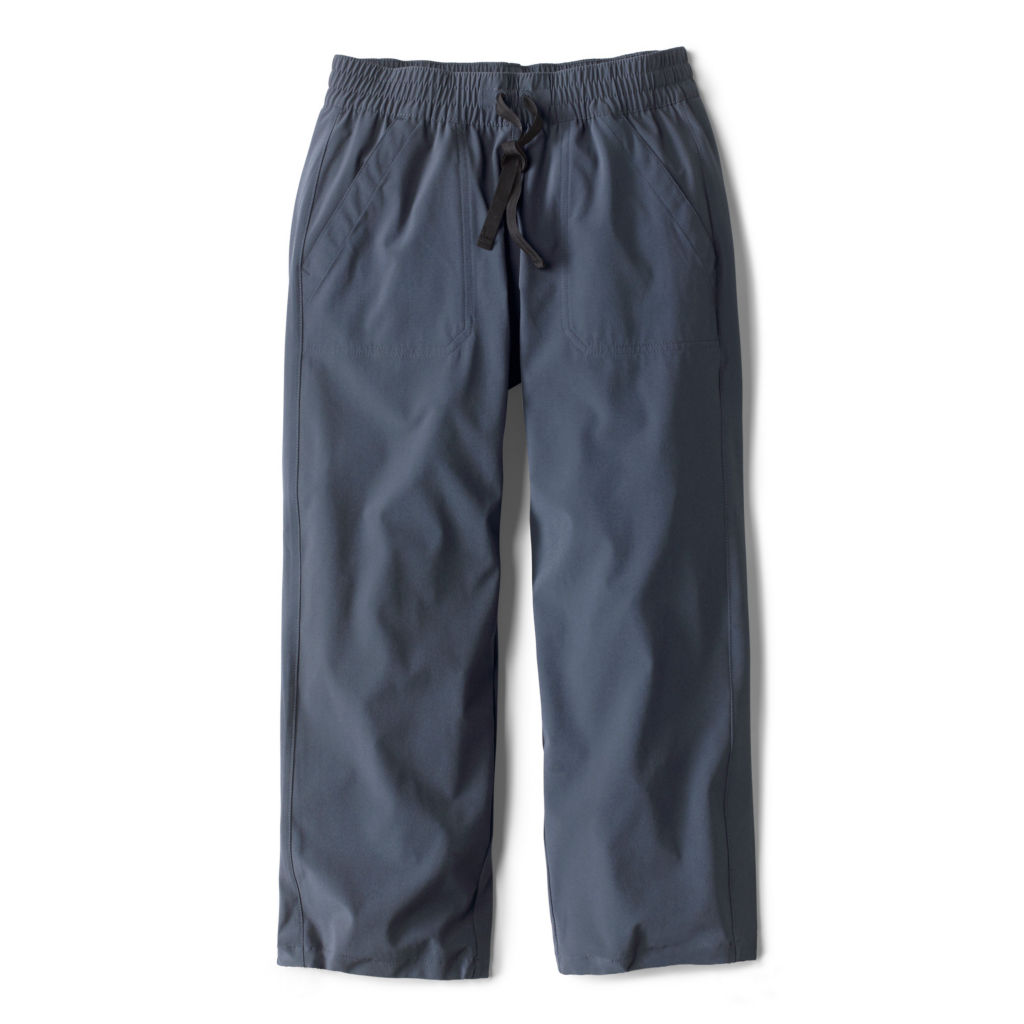 All-Around Relaxed Fit Capri Pants - CARBON image number 0