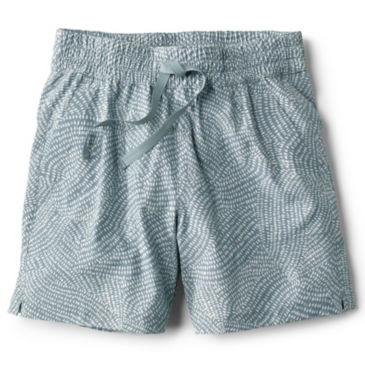 All-Around Printed  Relaxed Fit 4" Shorts - TIDEWATER RIPPLE PRINT