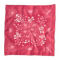 Signature Printed Bandana - FADED RED FLOATING DAISY image number 0
