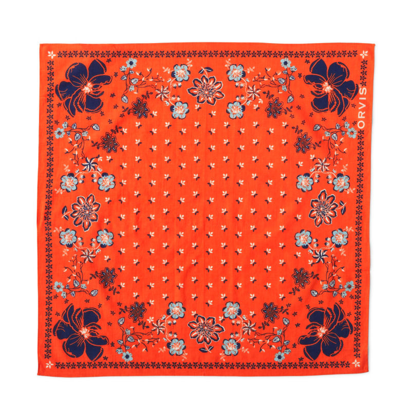 Signature Printed Bandana - POPPY FLORAL