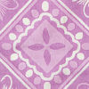 Signature Printed Bandana - BRIGHT LILAC FISH BLOCK