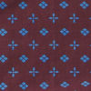Signature Printed Bandana - RAISIN/BLUE JAY