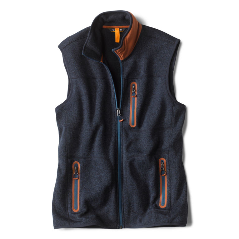 R65™ Sweater Fleece Contrast Vest - INK image number 0