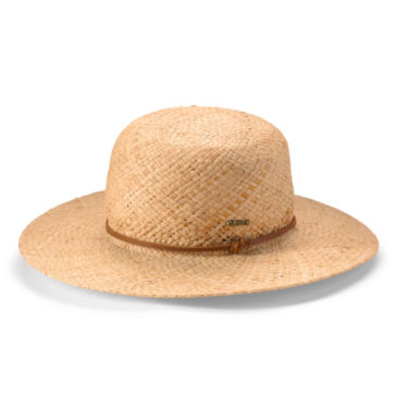Boater Raffia Hat - NATURAL