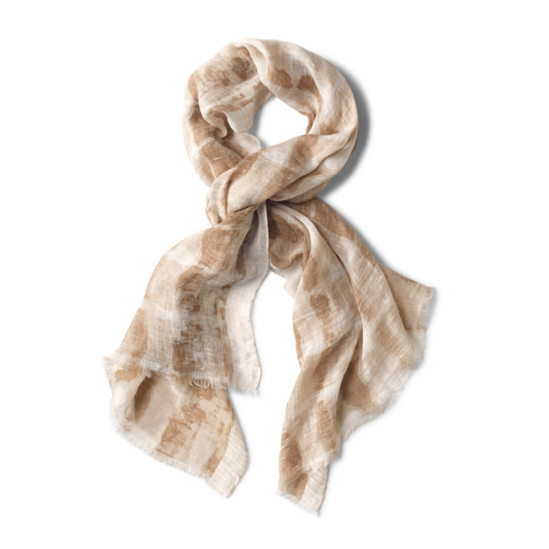 Shibori Linen Scarf Orvis