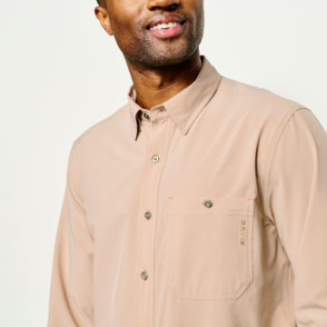Sun Defense Long-Sleeved Woven Shirt -  image number 4