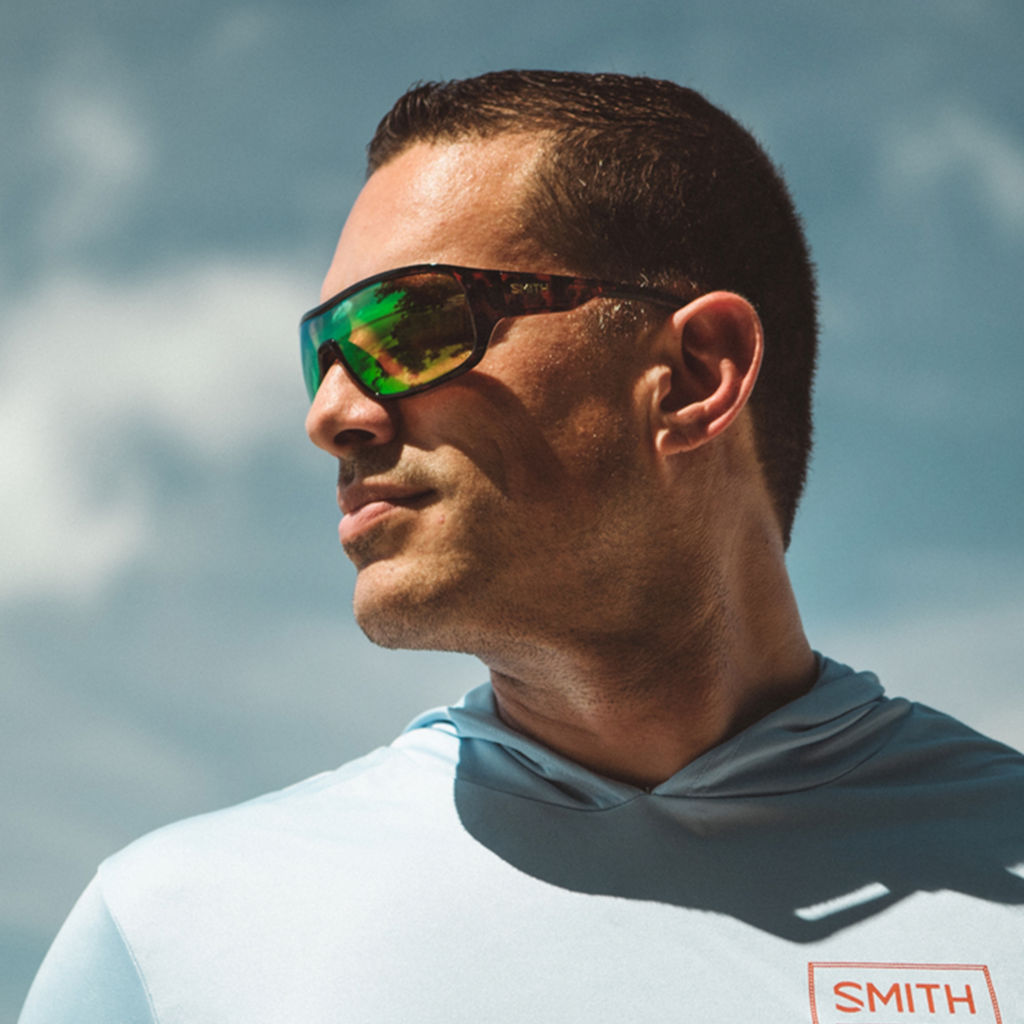 Smith Spinner Sunglasses - TORTOISE/GREEN image number 3