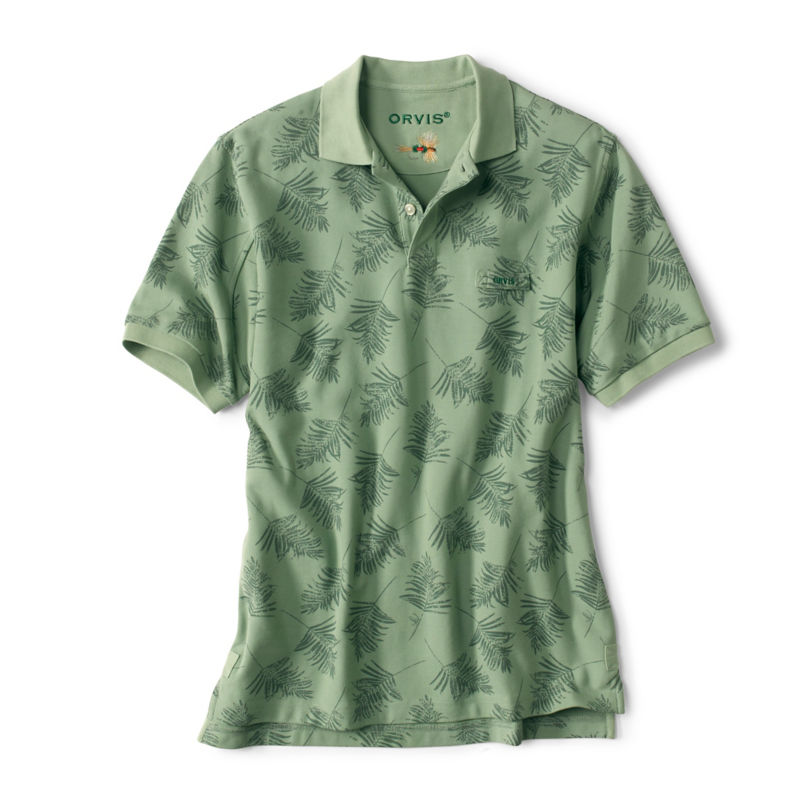 Orvis Signature Polo - FIDDLEHEAD LEAF image number 0