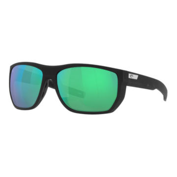 Costa® Santiago Sunglasses in Net Gray/Green Mirror