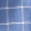 Performance Linen Plaid Short-Sleeved Shirt - LIGHT BLUE TATTERSALL
