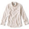 Performance Linen Plaid Long-Sleeved Shirt -  image number 0