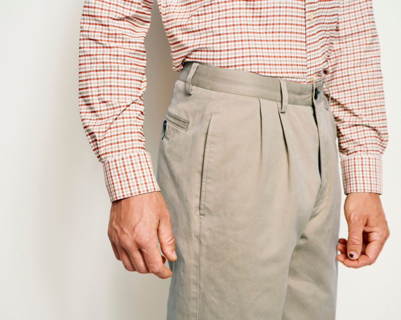 Ultimate Khakis Pleated Front Pants - KHAKI image number 4
