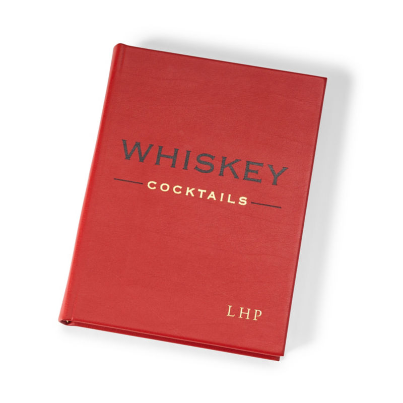 Leatherbound Whiskey Cocktails Book Orvis