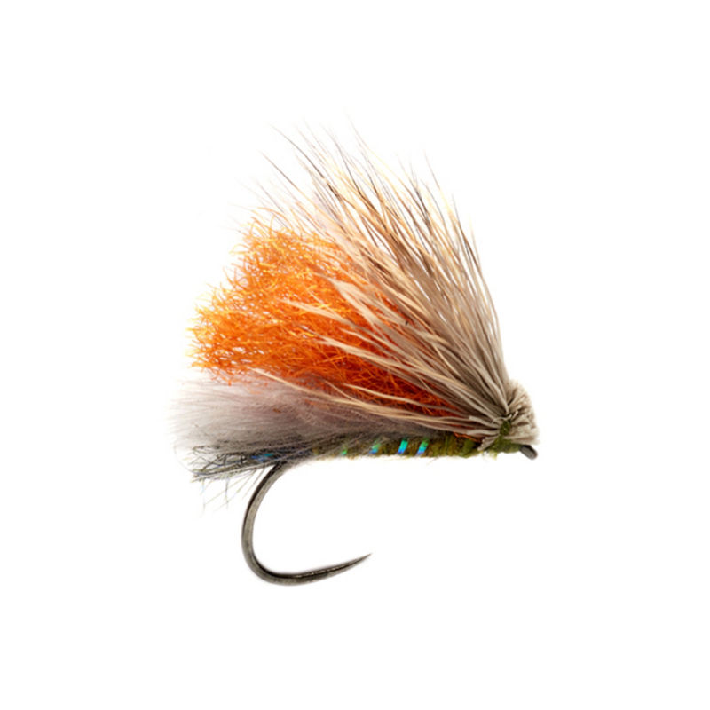 Barbless Miller&rsquo;s Clueless Caddis - OLIVE image number 0