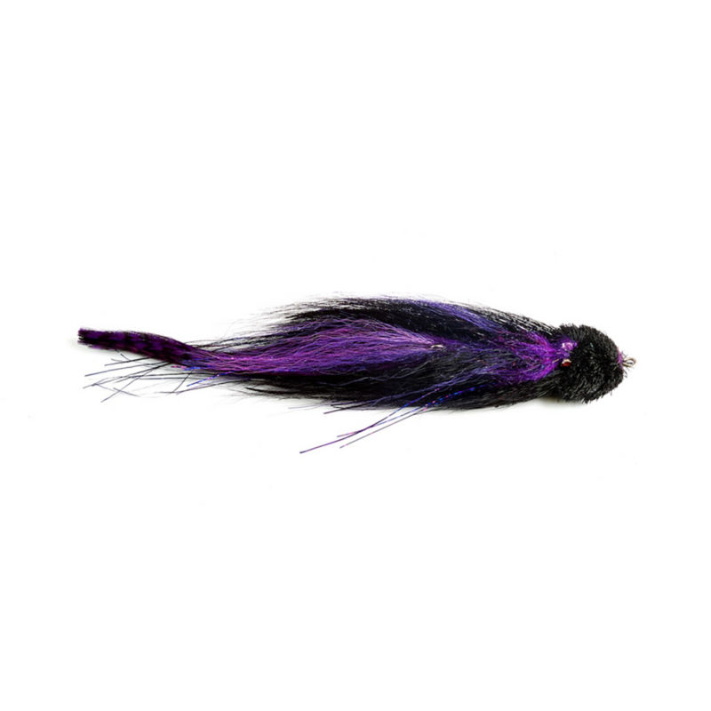 Joe&rsquo;s Electric Grape Muskie Leech - BLACK PURPLE