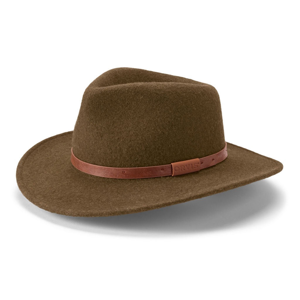 Men's Heathered Wool-felt Hat | Brown | Size Large | Orvis