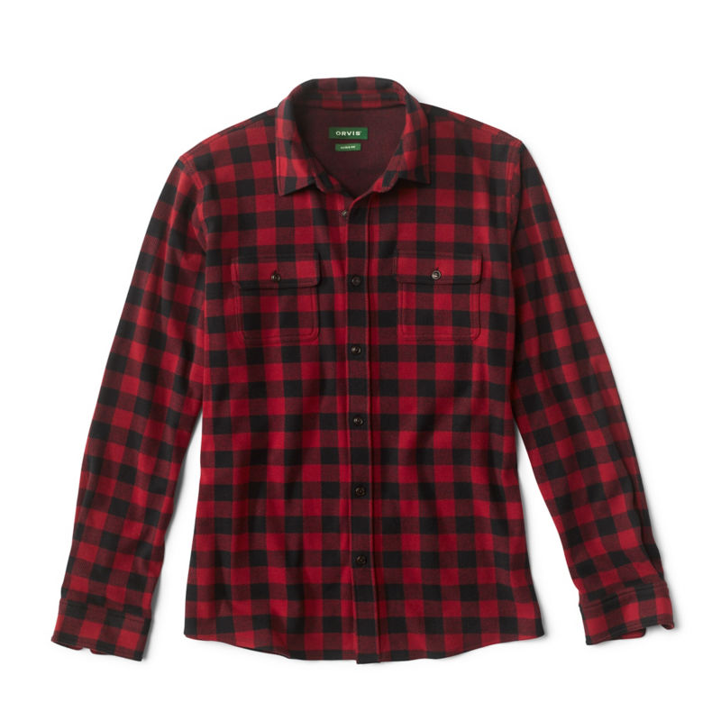 Snowy River Brushed Knit Long-Sleeve Shirt - 