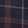 Snowy River Brushed Knit Long-Sleeve Shirt - TRUE NAVY/GINGER
