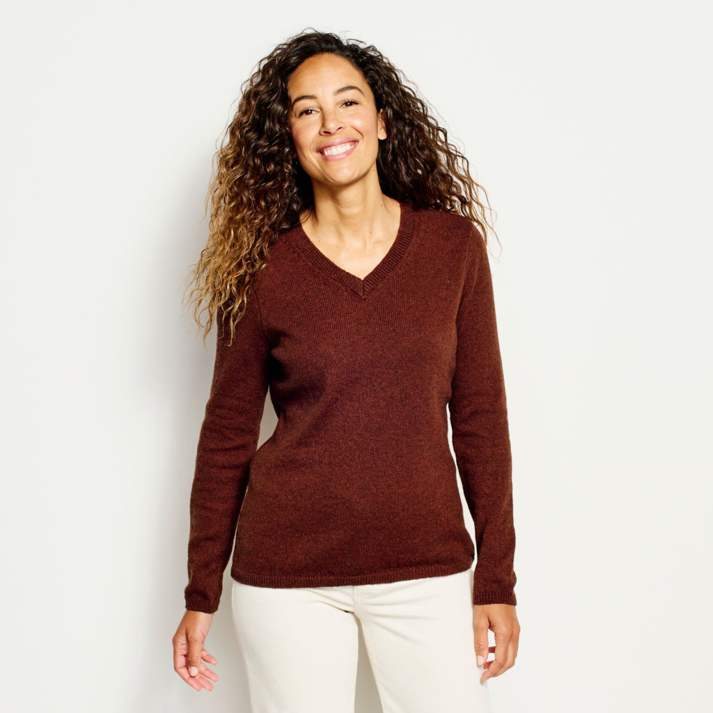 Classic V-Neck Sweater -  image number 0