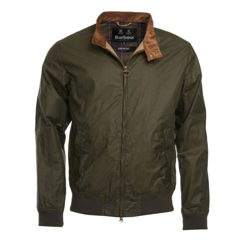 Barbour® Lightweight Royston Wax Jacket - OLIVE image number 0