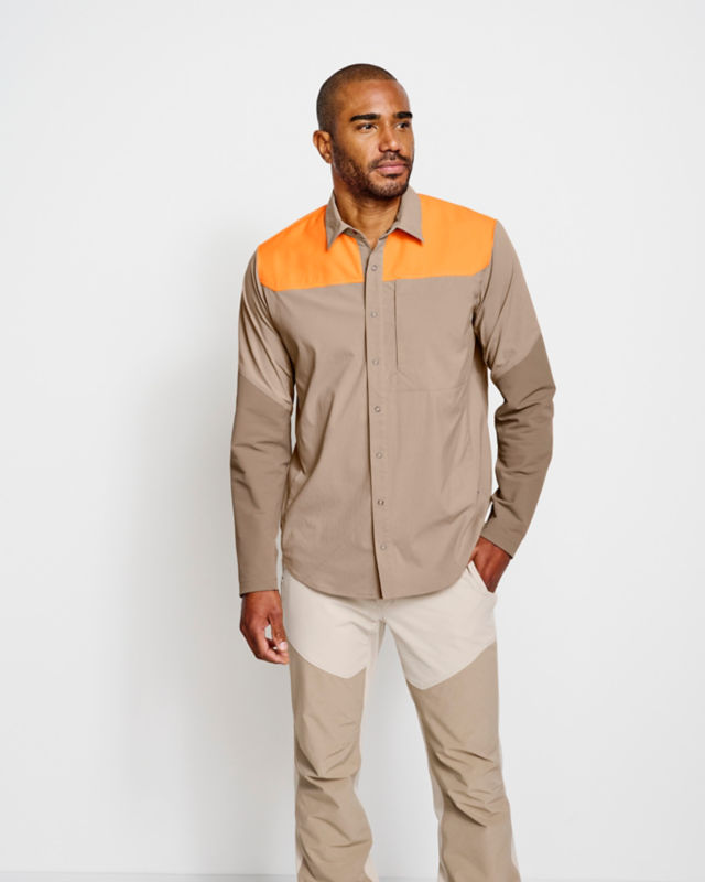 PRO Upland Brush Shirt - BLAZE/BRINDLE image number 3