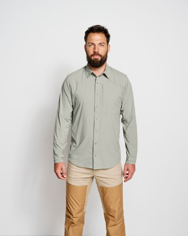 Men&rsquo;s PRO LT Upland Shirt - BLAZE/SAND image number 3