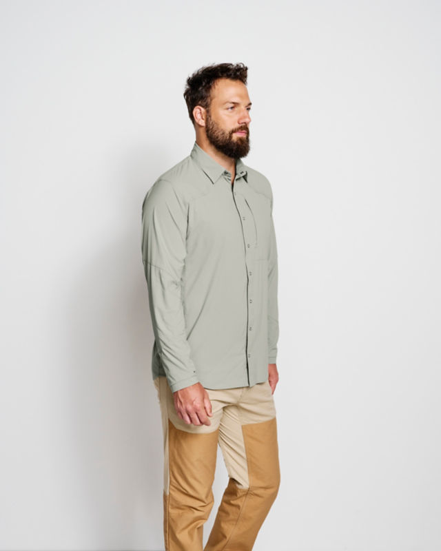 Men&rsquo;s PRO LT Upland Shirt - BLAZE/SAND image number 4