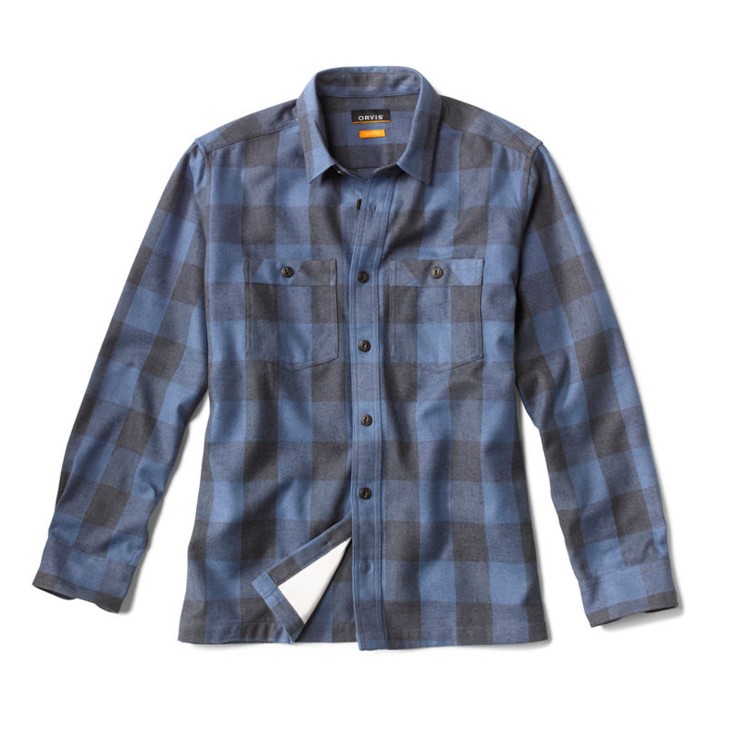 Hemp Recycled-Poly Shirt Jacket - CARBON