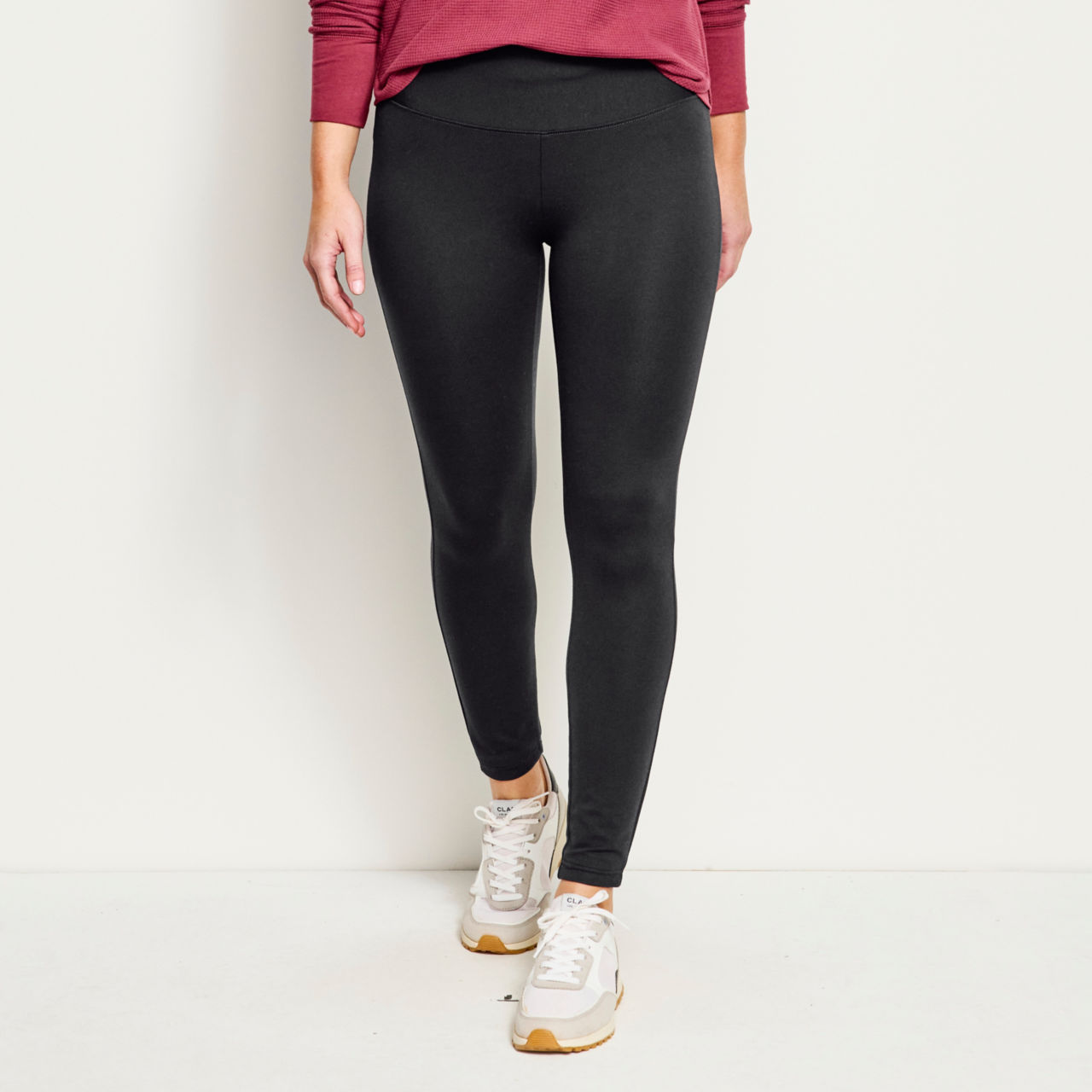 On-Repeat Fitted 7/8 Leggings - SLATE image number 1
