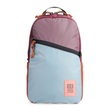 Topo Designs 15L Light Backpack - MINERAL BLUE/PEPPERCORN