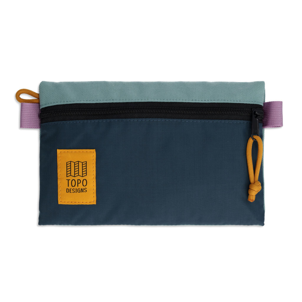 Topo Designs Small Accessory Bag - SAGE/POND BLUE image number 0