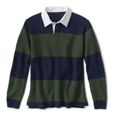 Rugby Sweater - NAVY/PINE