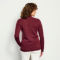Cashmere Herringbone Mockneck Sweater - PORT image number 3