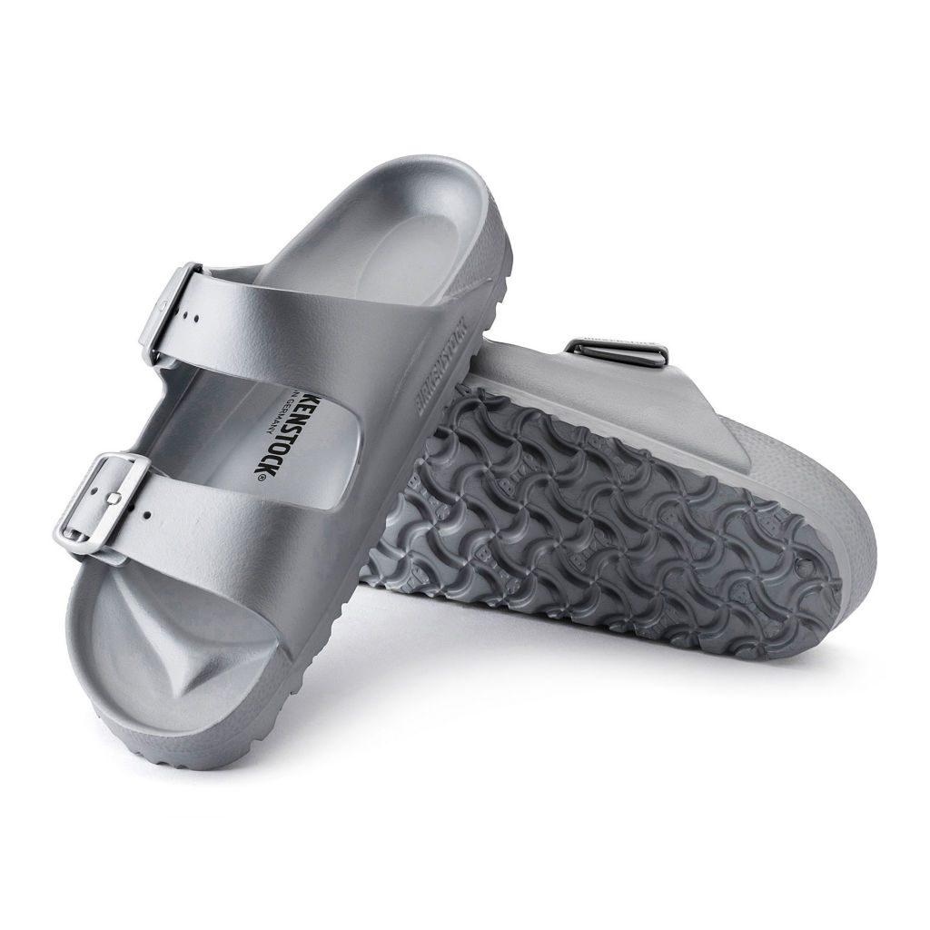 Birkenstock® Arizona EVA Sandals - METALLIC SILVER image number 2