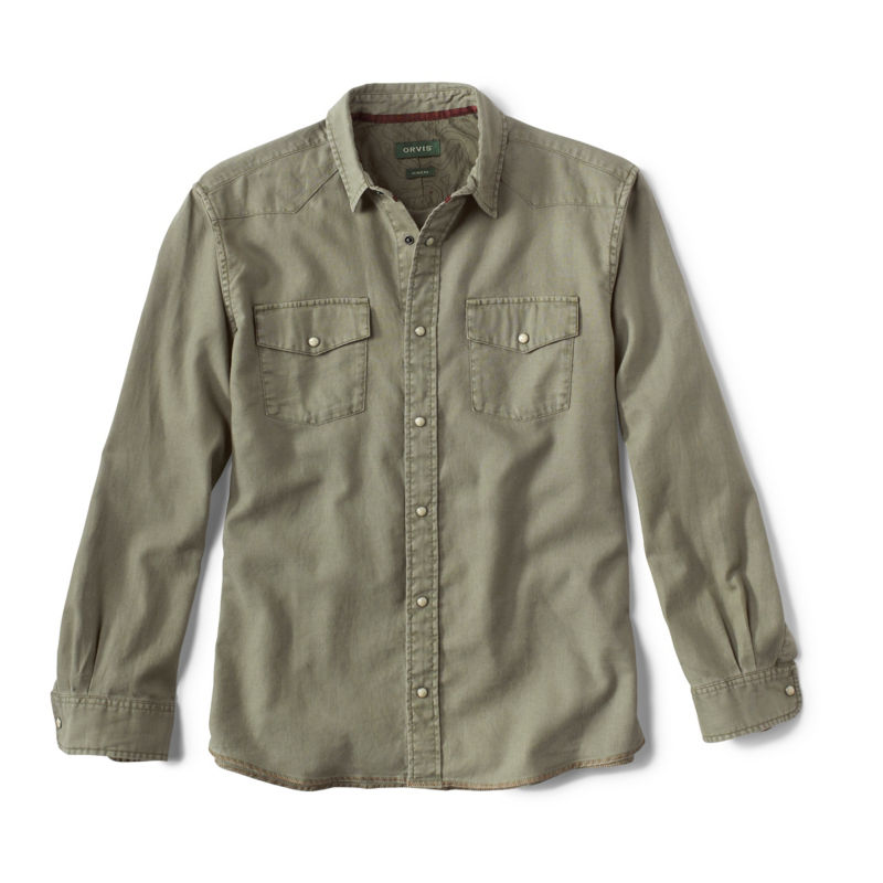 Great Bend Pigment-Dyed Linen-Blend Shirt | Orvis