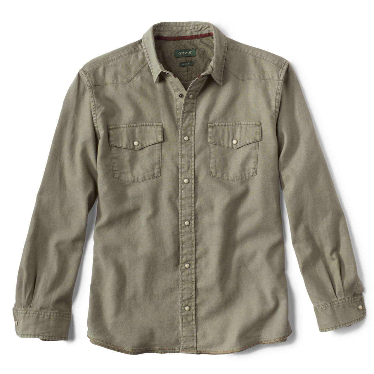 Great Bend Pigment-Dyed Long-Sleeved Shirt -  image number 0