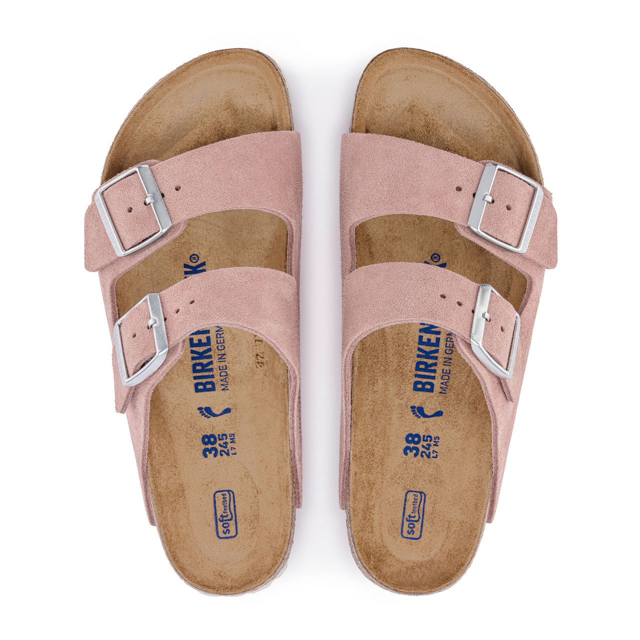Birkenstock® Arizona Soft Footbed Sandals - PINK CLAY image number 1