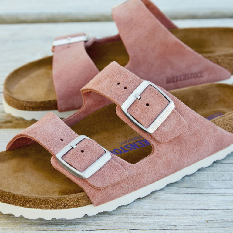 Birkenstock® Arizona Soft Footbed Sandals - PINK CLAY image number 3