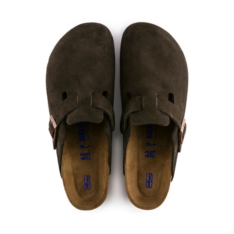 Women&rsquo;s Birkenstock&reg; Boston Soft Footbed Clogs - MOCHA image number 2
