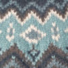 Summit Fair Isle Crew Sweater - CARBON/TIDEWATER MULTI