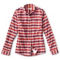 Women's Flat Creek Flannel Shirt - PALE CLAY image number 1