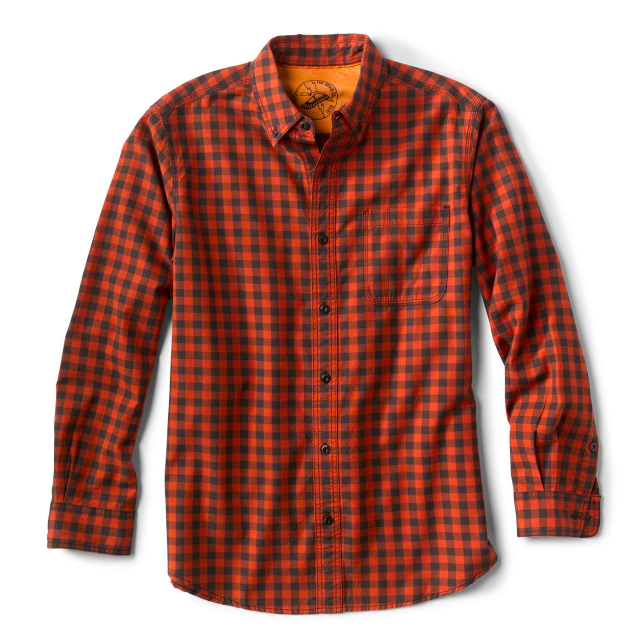 Duck Cloth Long-Sleeved Shirt -  image number 0
