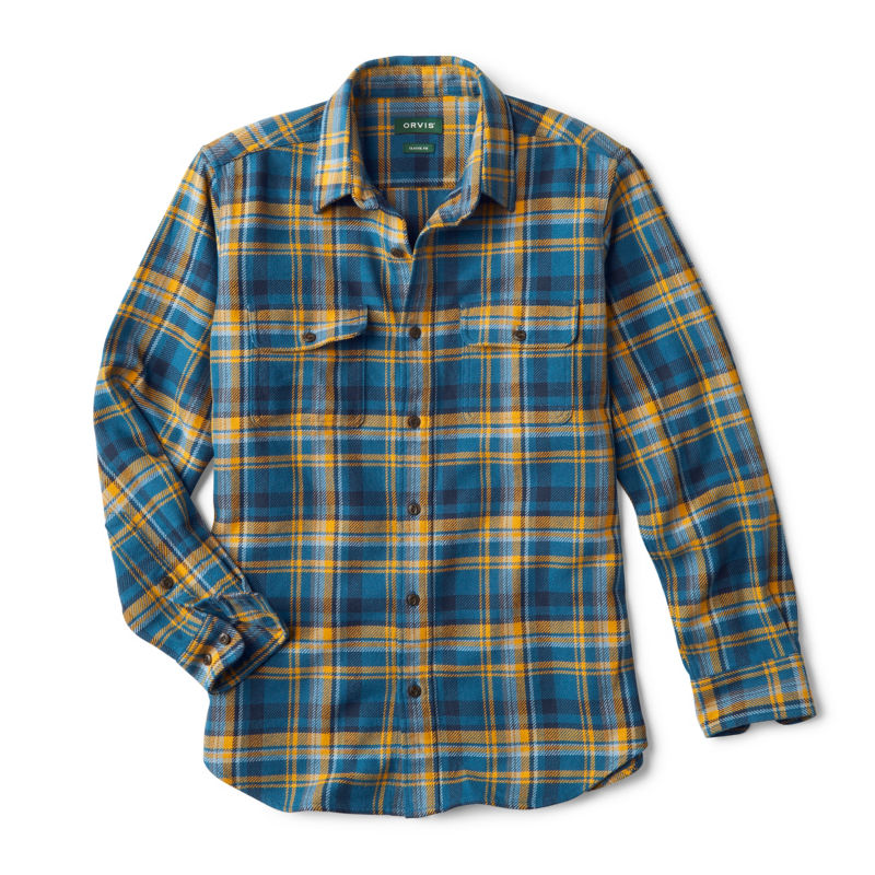 Ketti Steep Twill Long-Sleeved Shirt - BLUE LAGOON