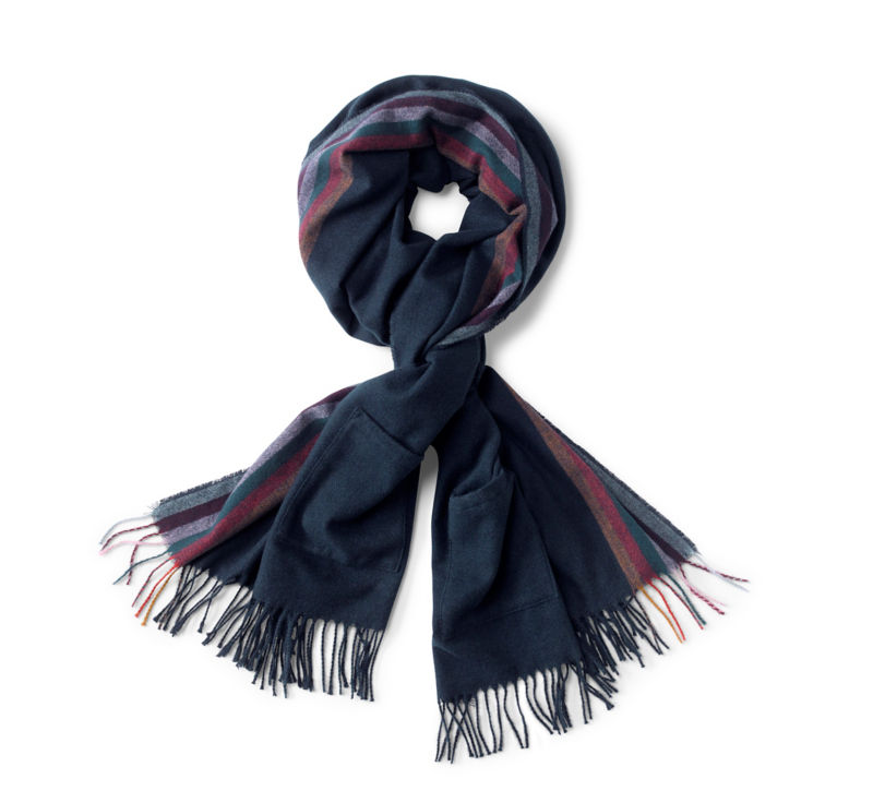 Border Fringe Wrap Scarf | Orvis