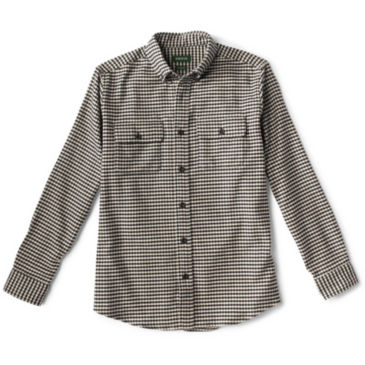 Buffalo Check Cotton/Wool Long-Sleeved Shirt - 