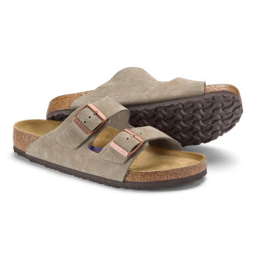 Birkenstock® Arizona Soft Footbed Suede Sandals - 