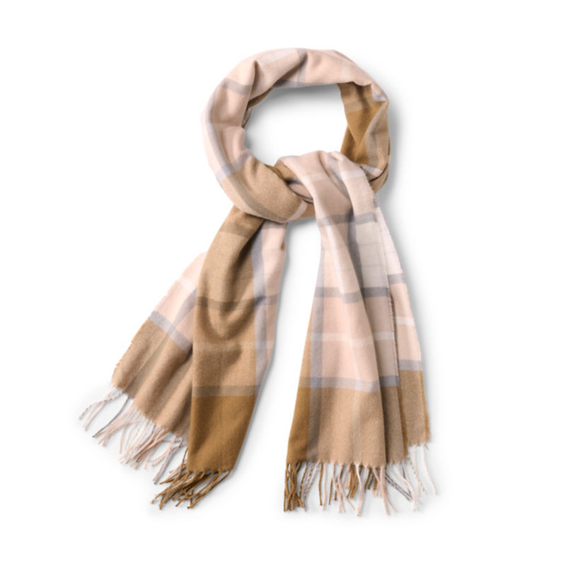 Fringe Scarf - OATMEAL/FIELD KHAKI